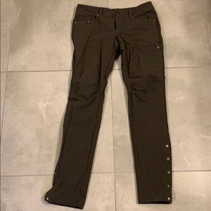 Athleta fleece lined pant